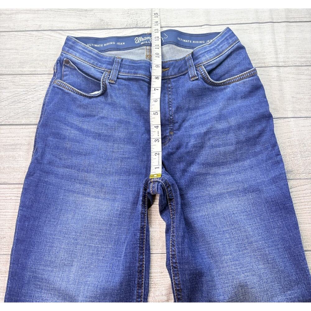 Wrangler Women’s Willow Ultimate Riding Jeans Medium Wash Bootcut Size 11x38 - Picture 6 of 10
